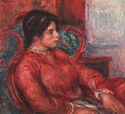 Auguste renoir, Frau im Armsessel